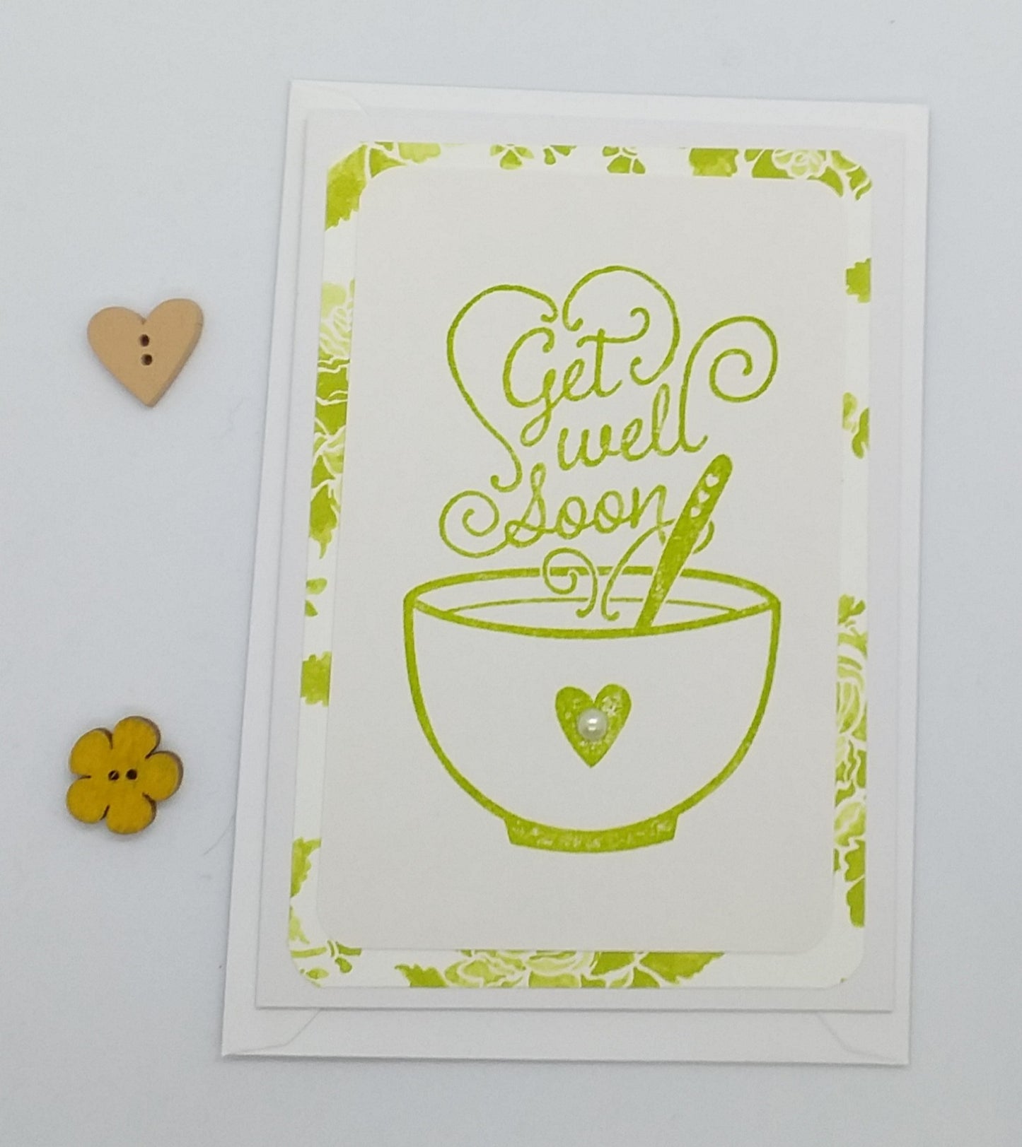 Get Well Soup Card - Choice of 4 Colours
