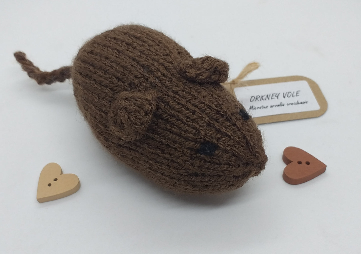 Orkney Vole - Choice of 2 Colours