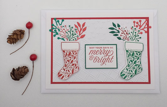 Merry & Bright Christmas Card