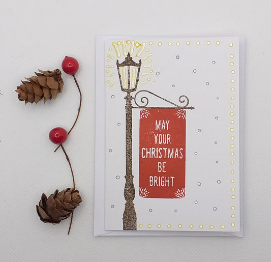 Lamplight Christmas Card