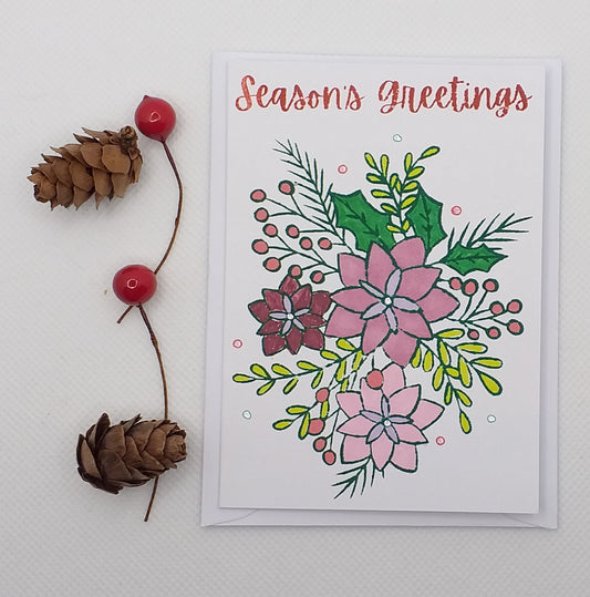 Season's Greeting Christmas Card