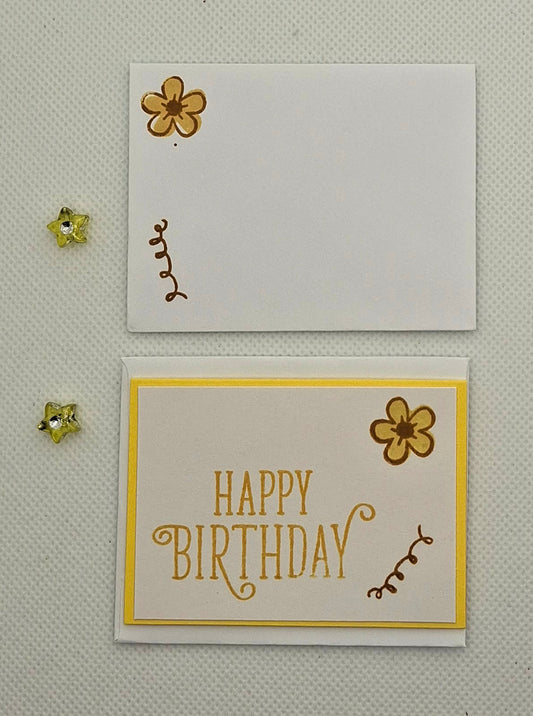 Mini Notelet Set - Choice of Designs