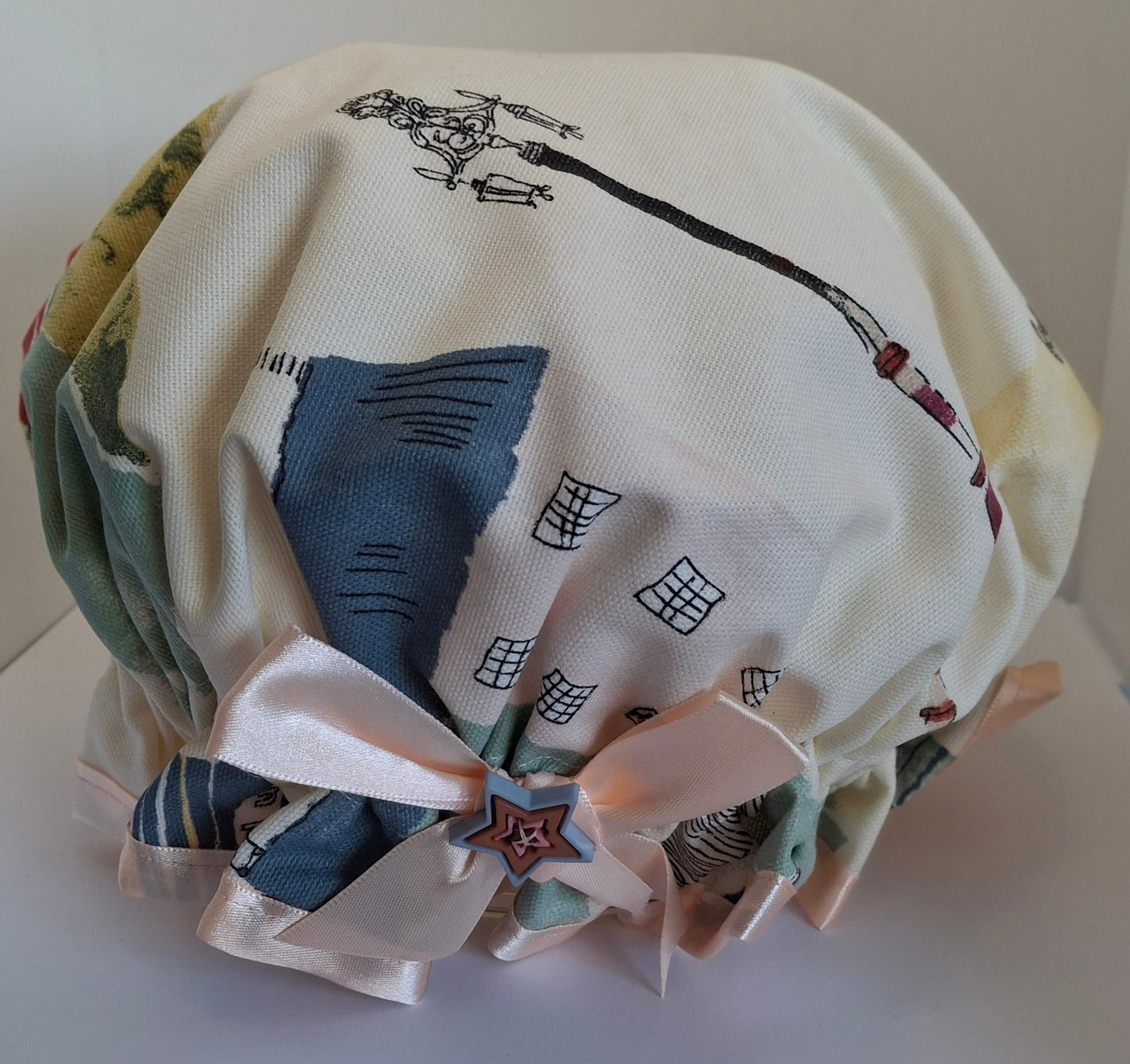 Town Scene Shower Cap & Wash Bag Gift Set