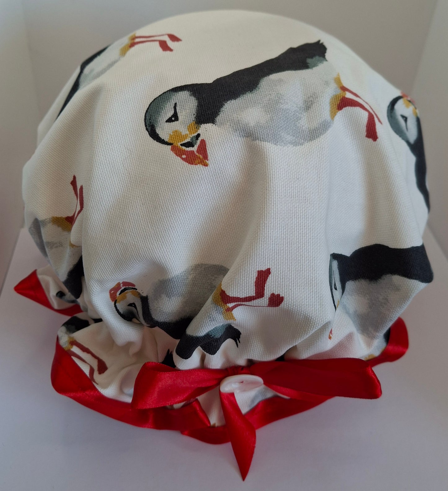 Puffin Shower Cap & Wash Bag Gift Set