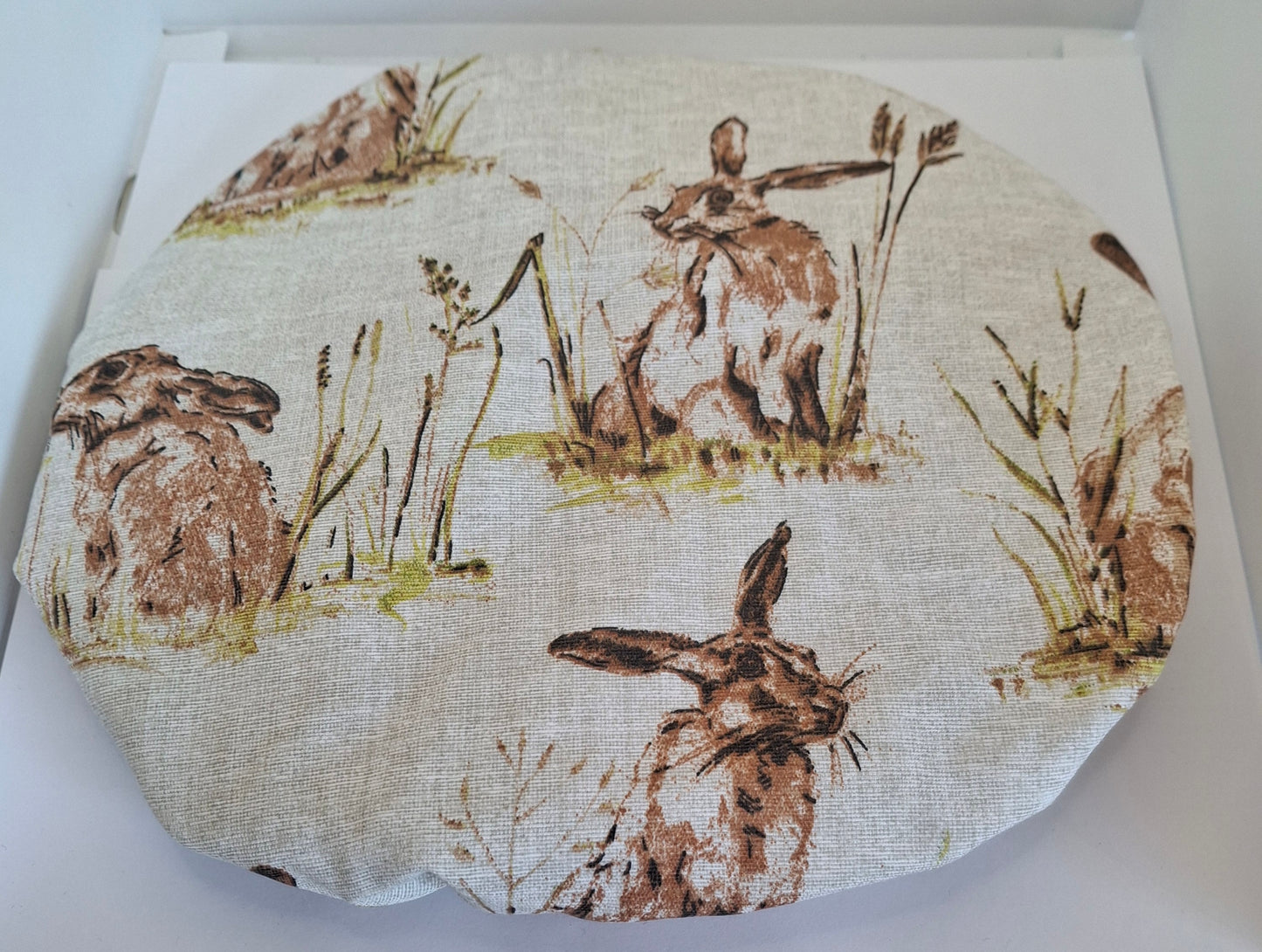 Shower Cap - Hares - Green Trim