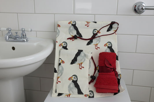 Wash Bag Set - Puffin
