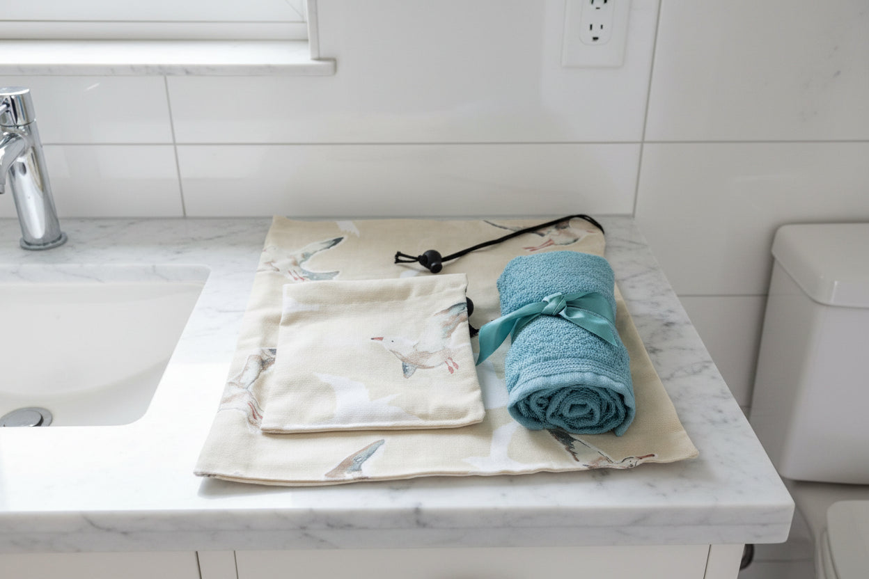 Wash Bag Set - Classic Gull