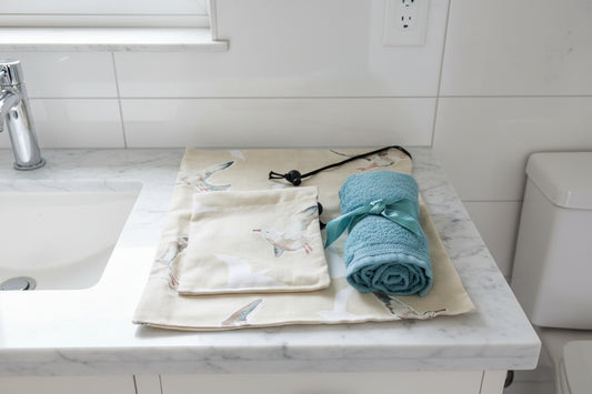Wash Bag Set - Classic Gull