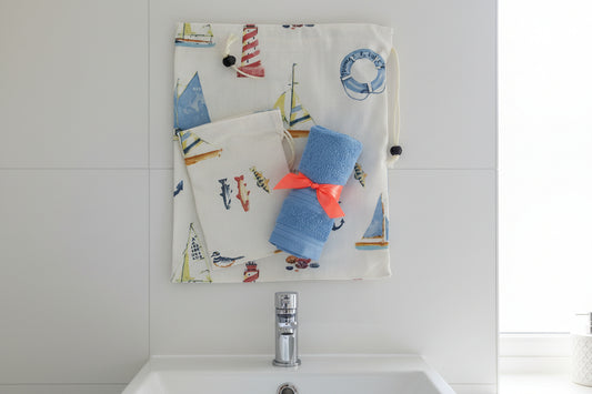 Wash Bag Set - Nautical