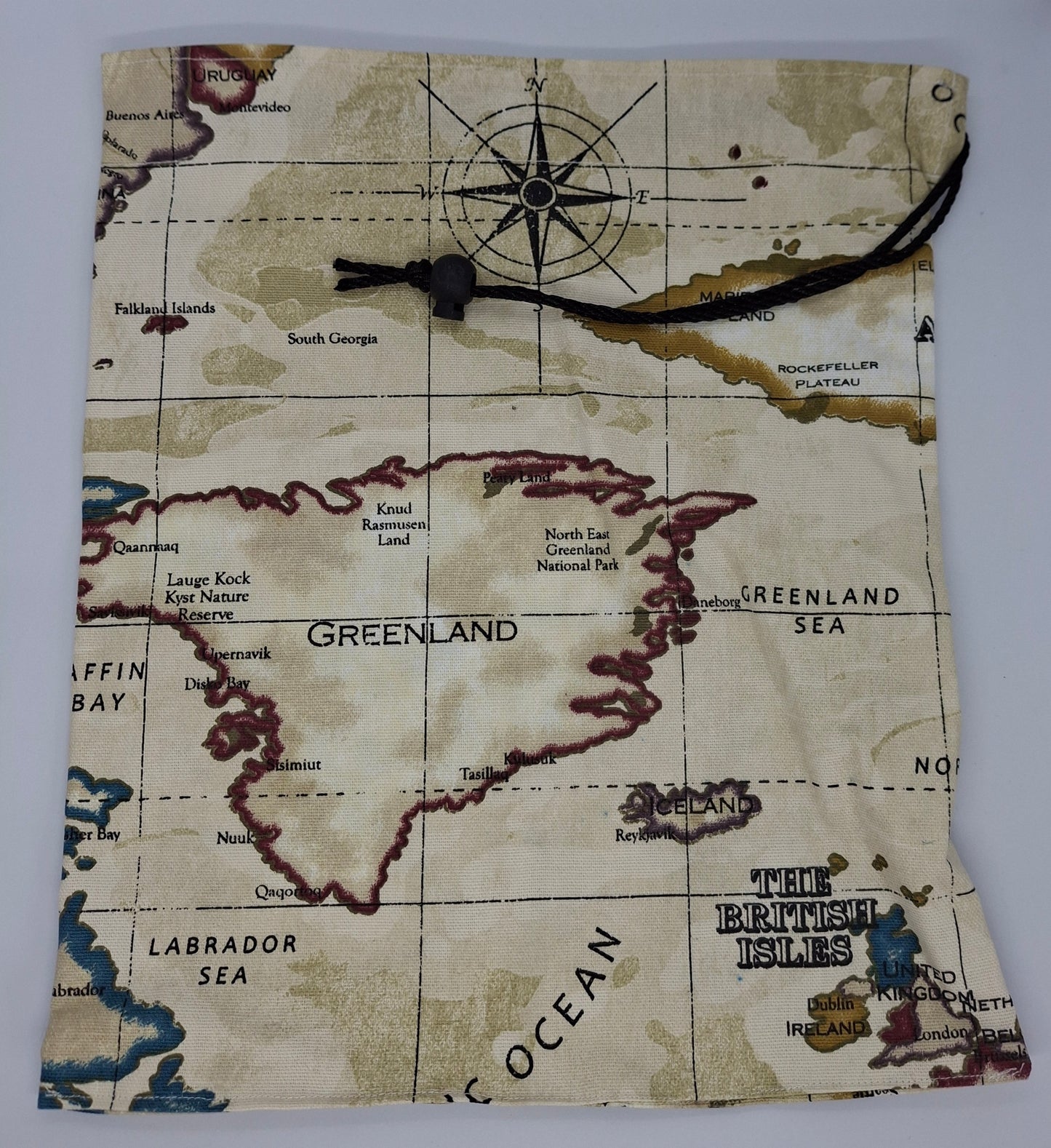 Wash Bag Set - Map