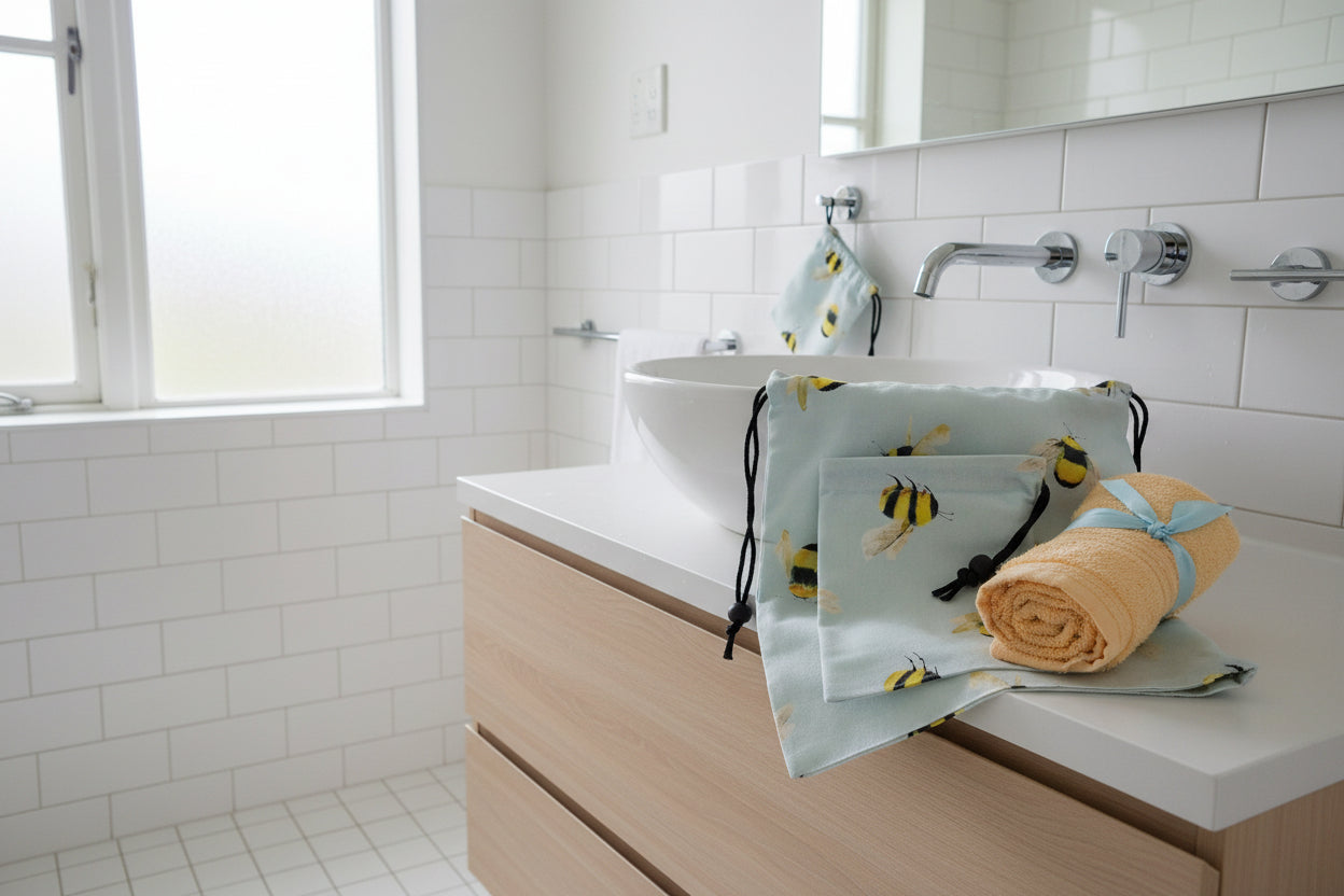 Wash Bag Set - Bumble Bees
