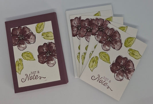 Set of 4 Notelets - Choice of Designs