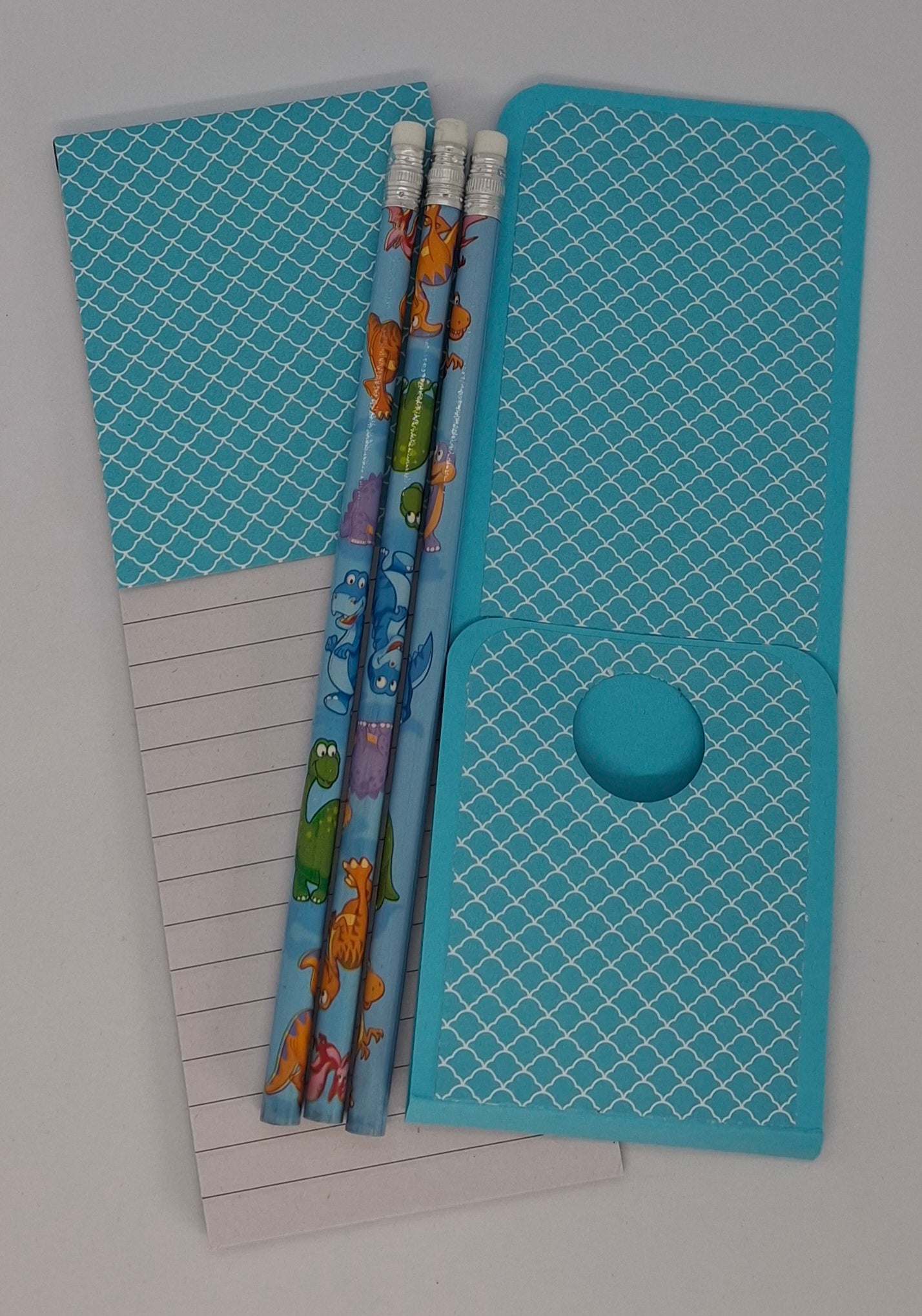 Notepad & Pencils Set- Choice of Designs