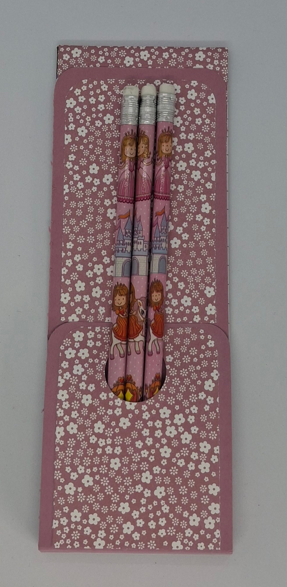 Notepad & Pencils Set- Choice of Designs