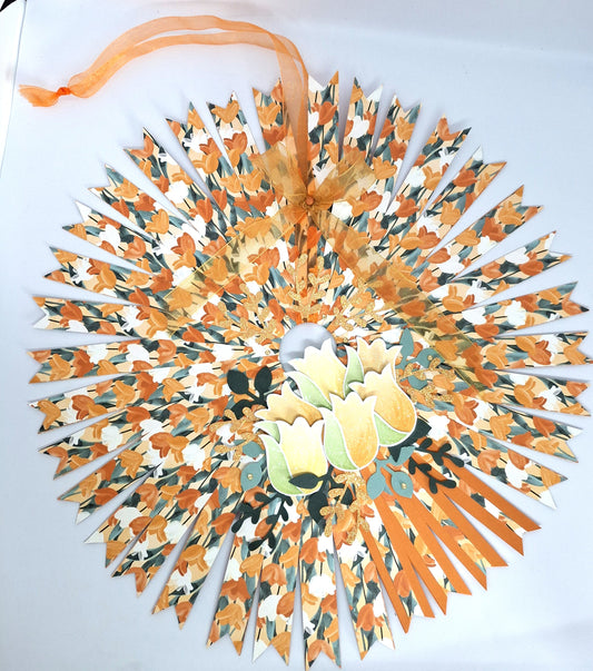 Large Wreath - Bright Tulips