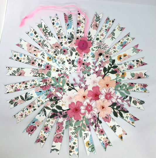 Large Wreath - Pink Floral