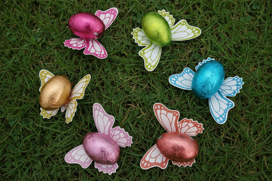 Chocolate Butterflies - Kaleidoscope of 6 different colours