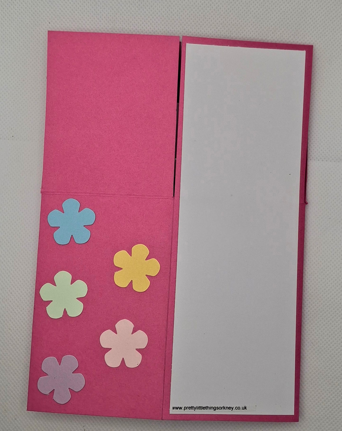 Pop-Up New Baby Card - Pink