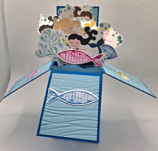 Pop-Up Mermaid Card