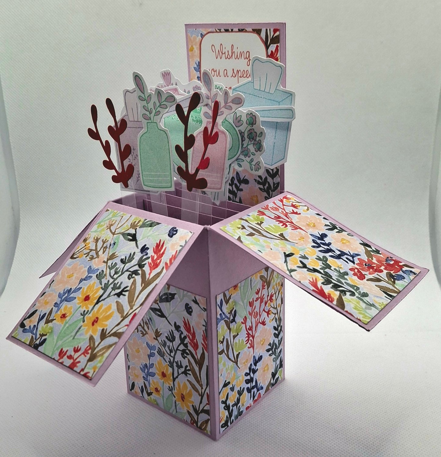 Pop-Up Get Speedy Recovery Card