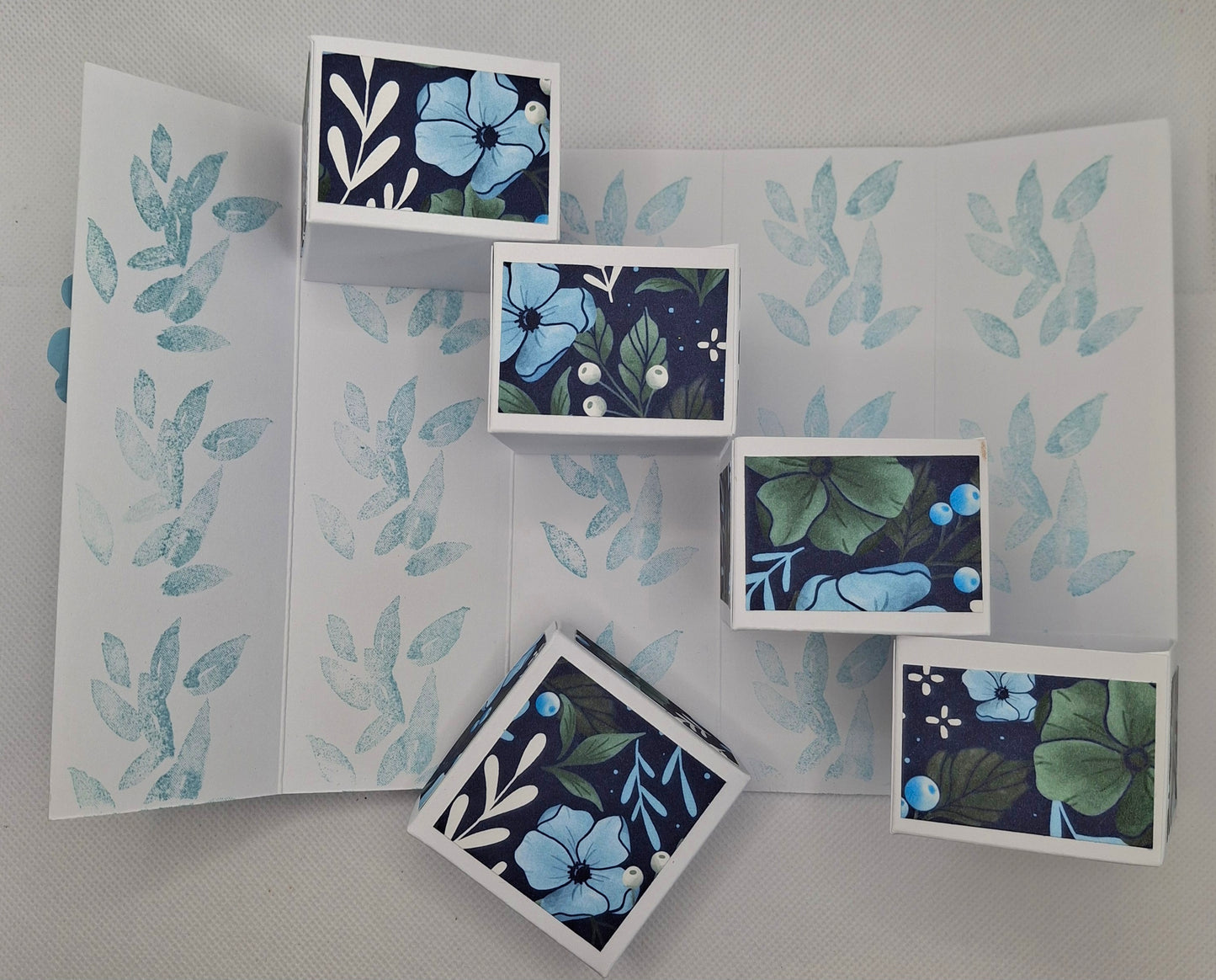 Stacker Box - Blue Floral