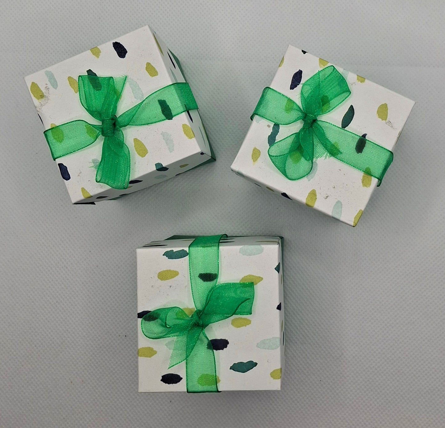 Small Square Lidded Boxes - Choice of Designs