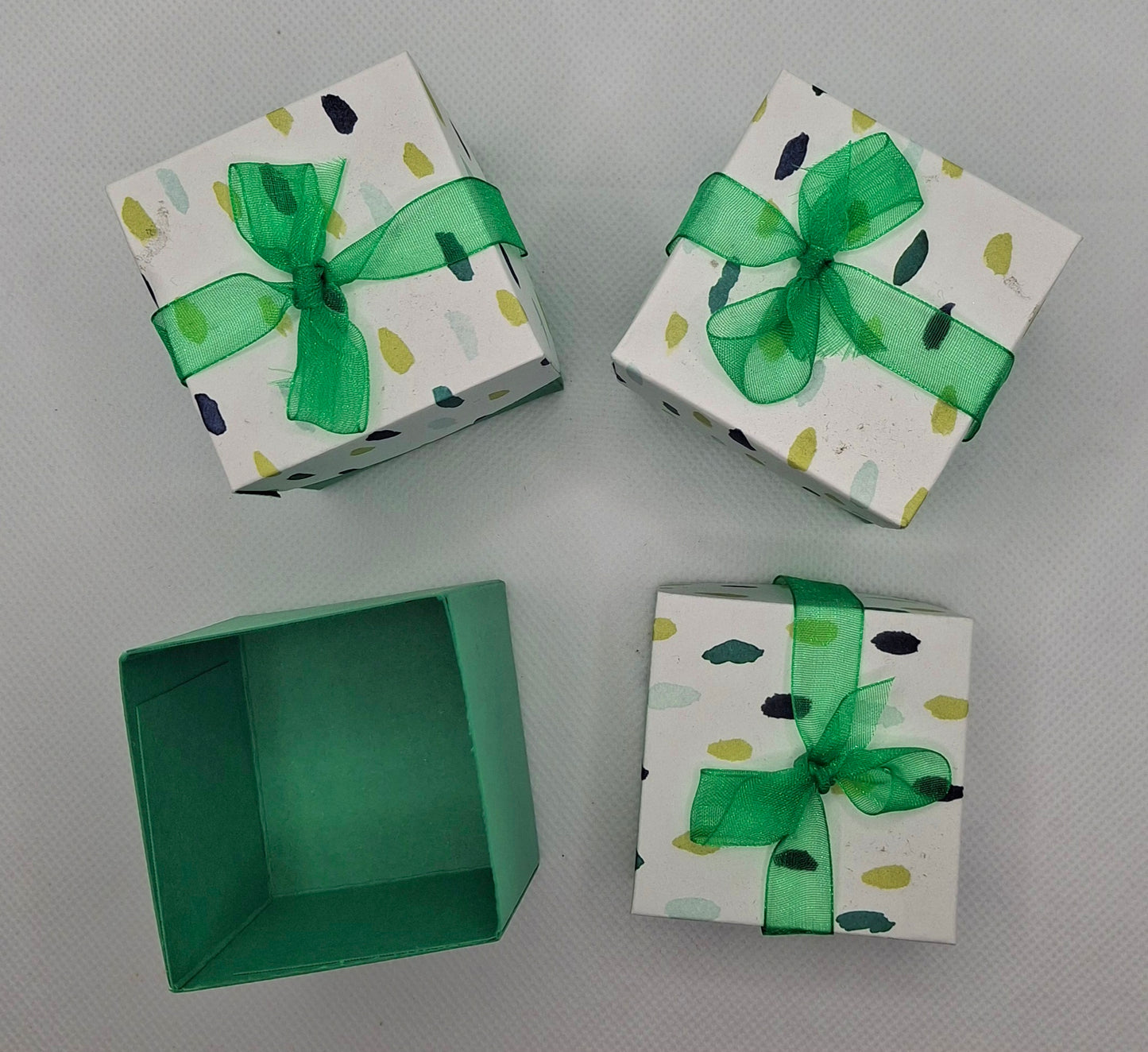 Small Square Lidded Boxes - Choice of Designs