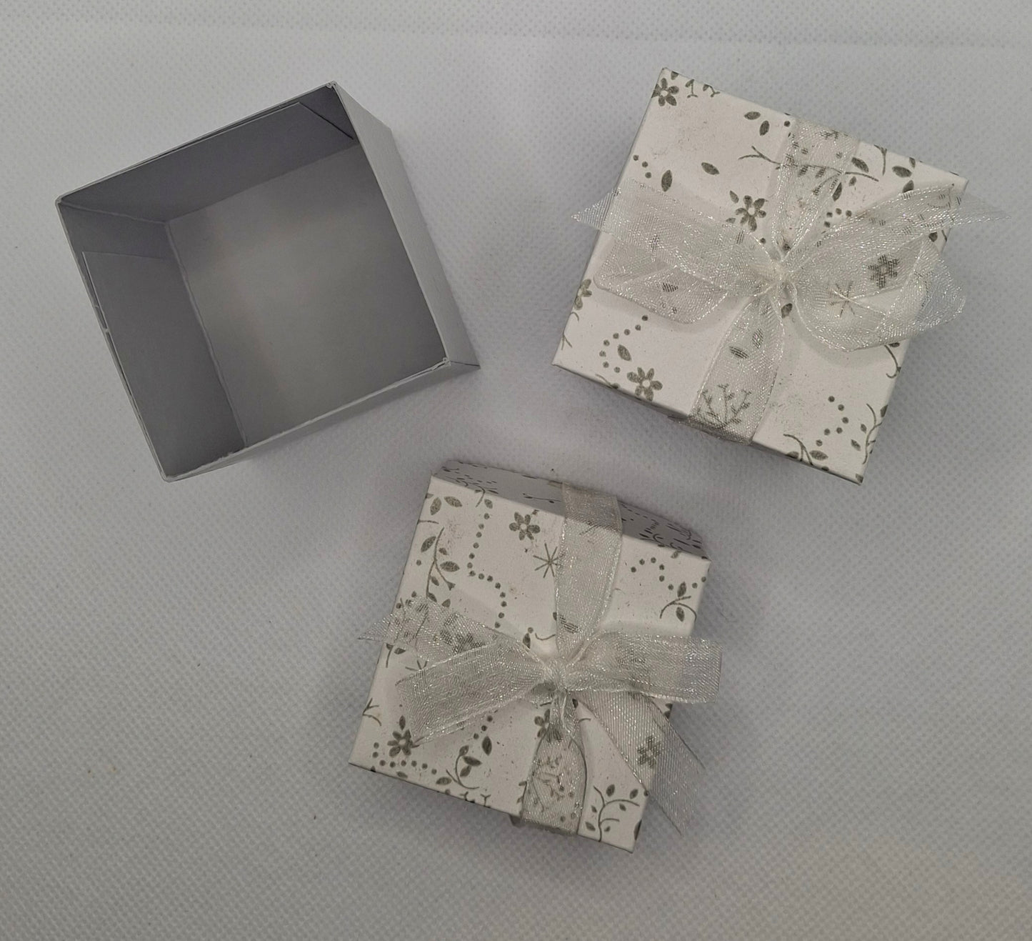 Small Square Lidded Boxes - Choice of Designs