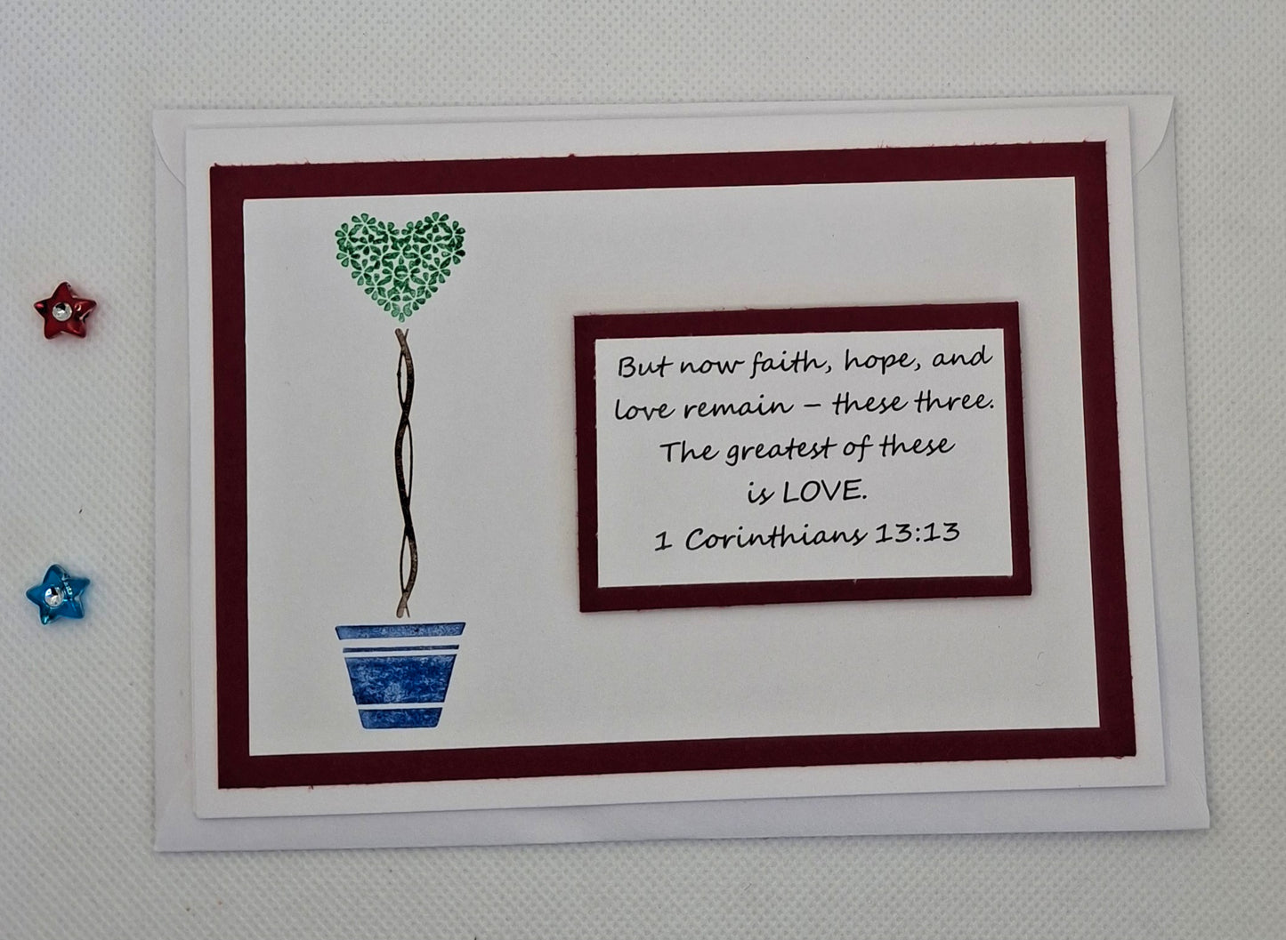 Bible Verse Card - 1 Corinthians 13:13