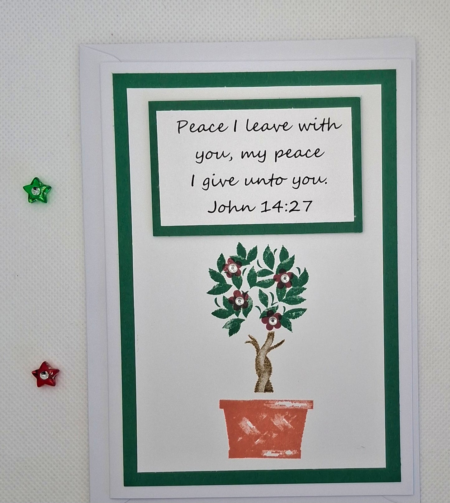 Bible Verse Card - John 14:27