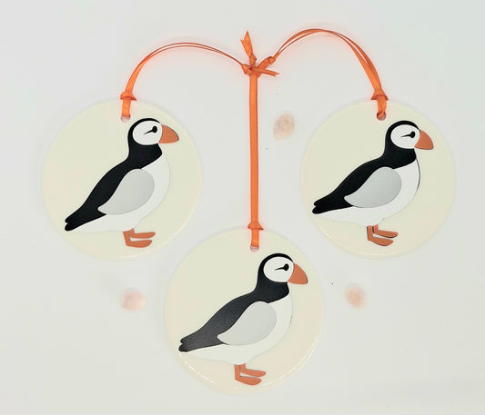 Ceramic Ornament - Puffin