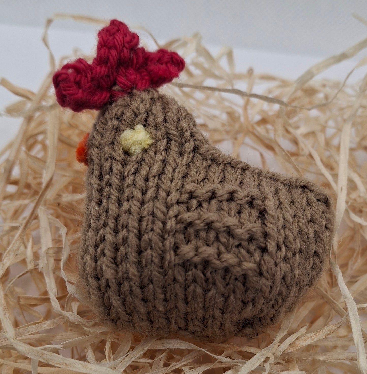 Knitted French Hens - Choice of 5 ladies!