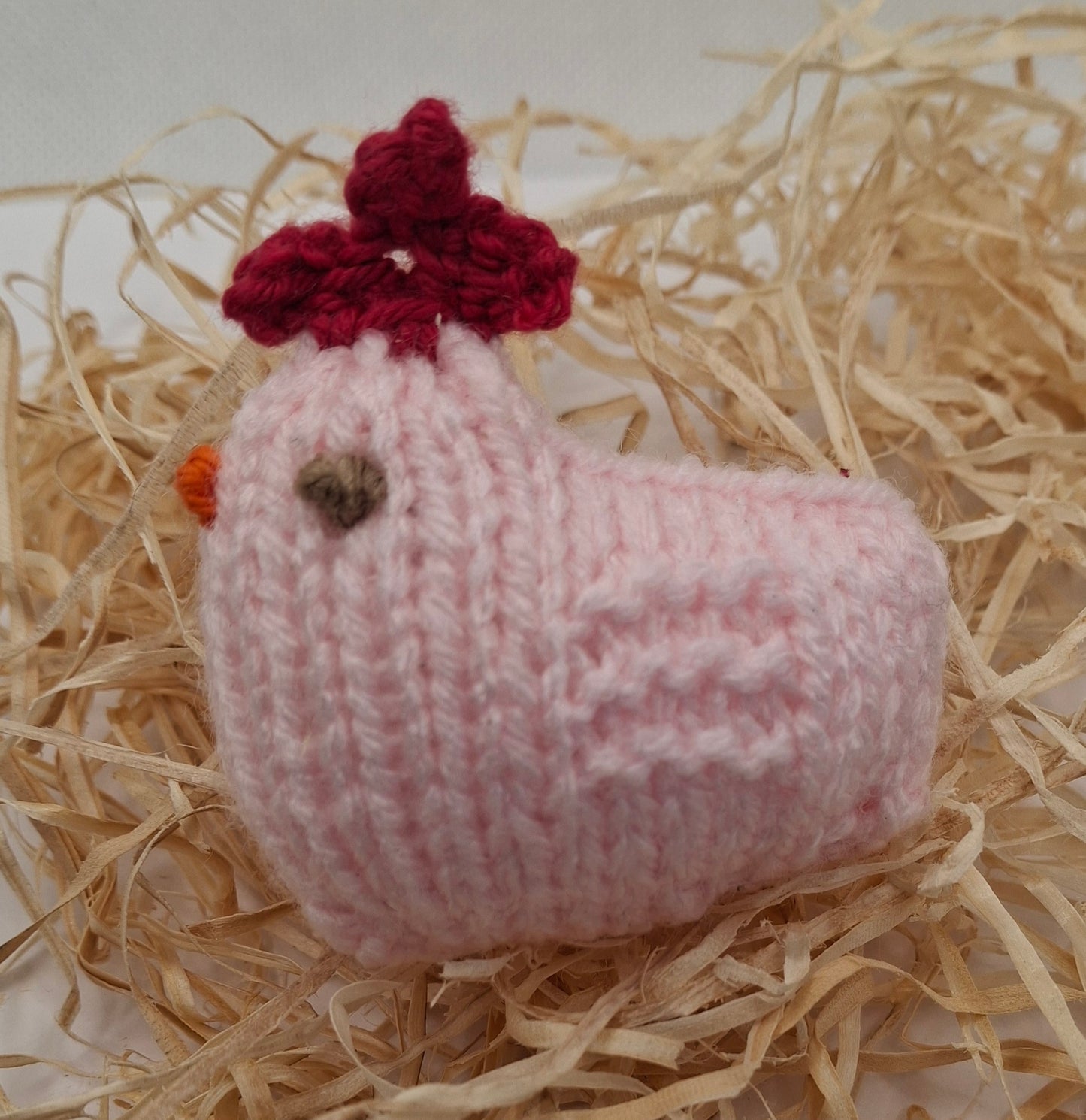 Knitted French Hens - Choice of 5 ladies!