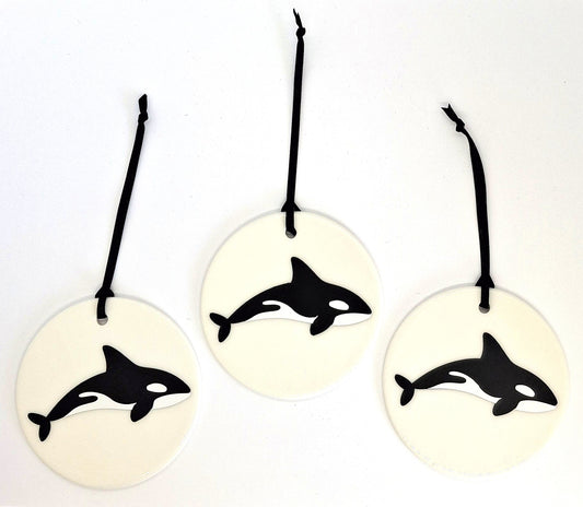 Ceramic Ornament - Orca