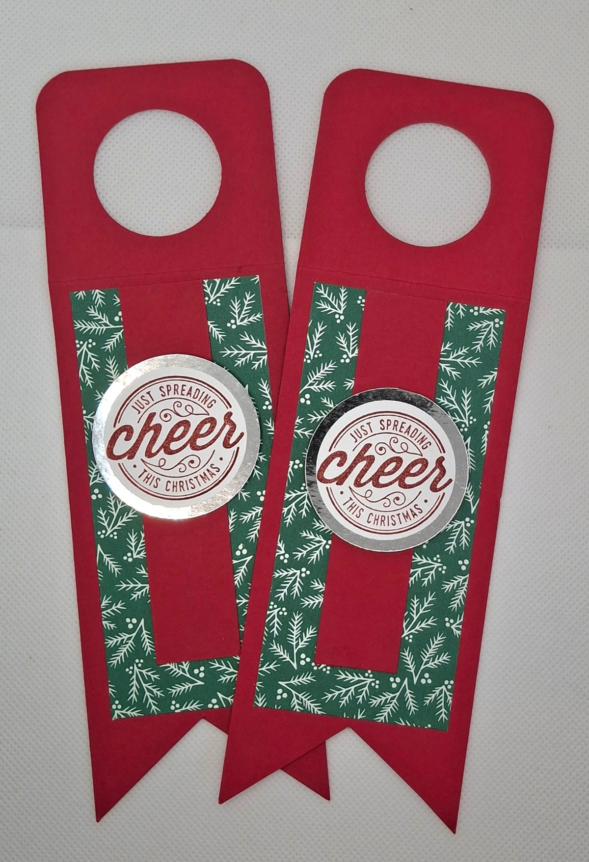 Christmas Wine Bottle Tags - Choice of 4 Designs