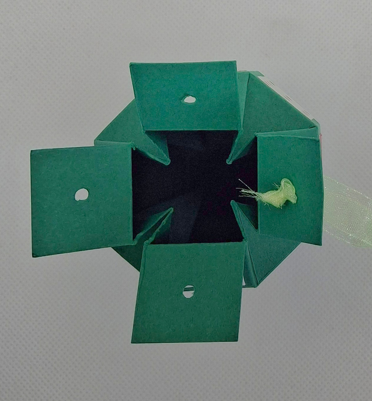 Hand-Crafted Fillable Christmas Tree Ornaments