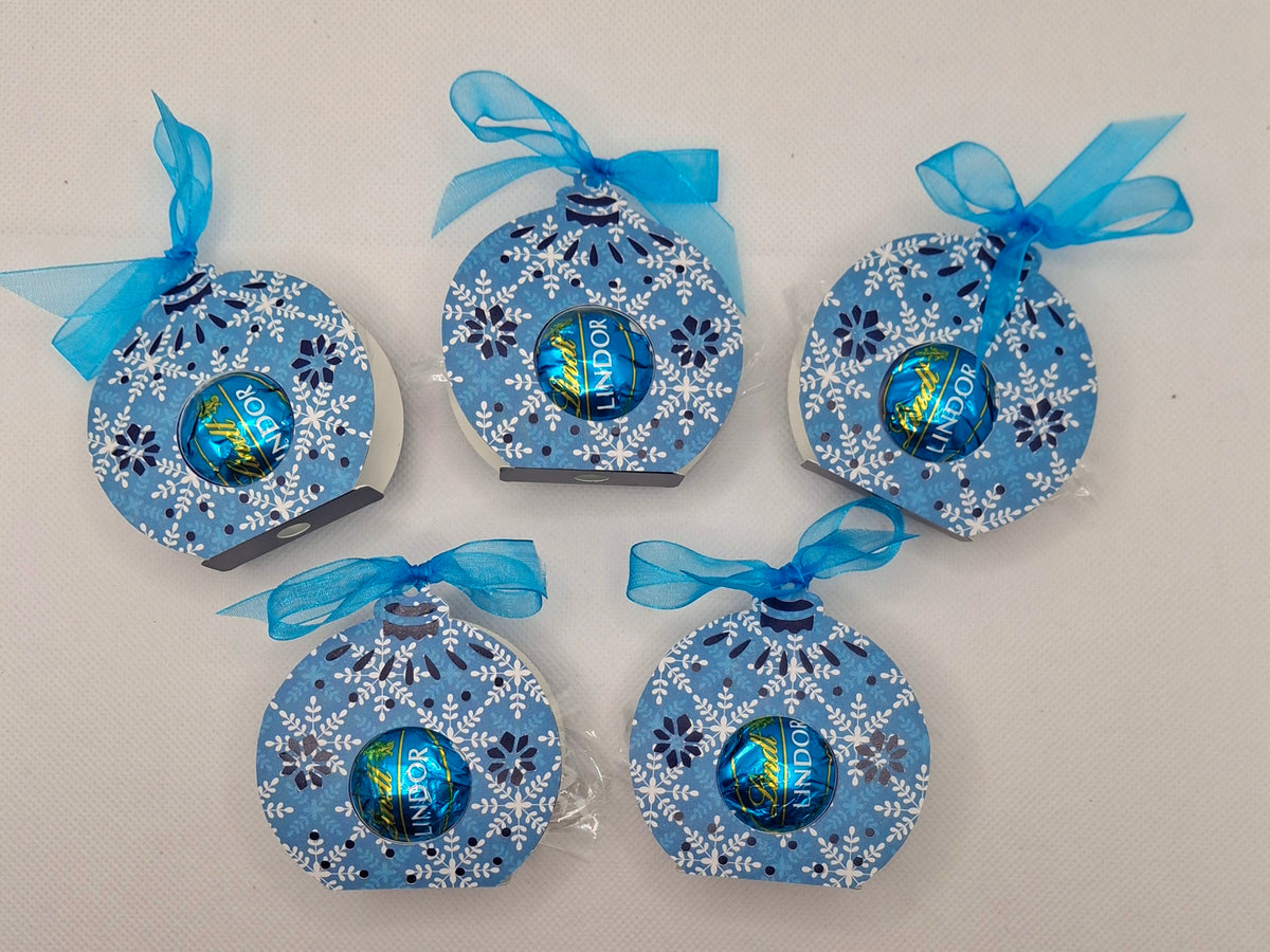 Handmade Salted Caramel Lindor Christmas Bauble Holder