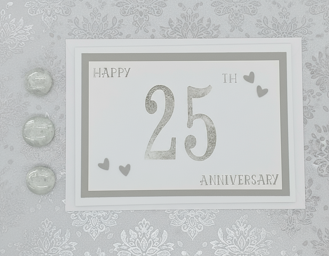 25th Anniversary Card