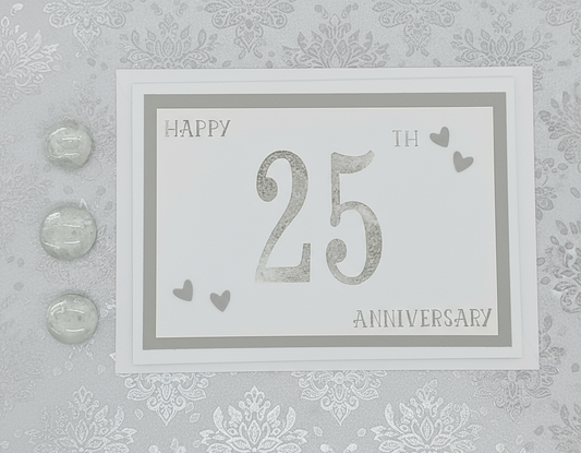 25th Anniversary Card