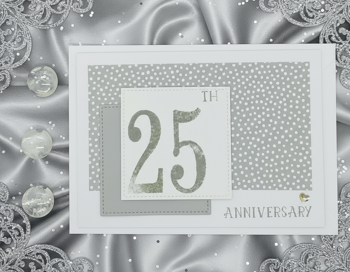 25th Anniversary Card