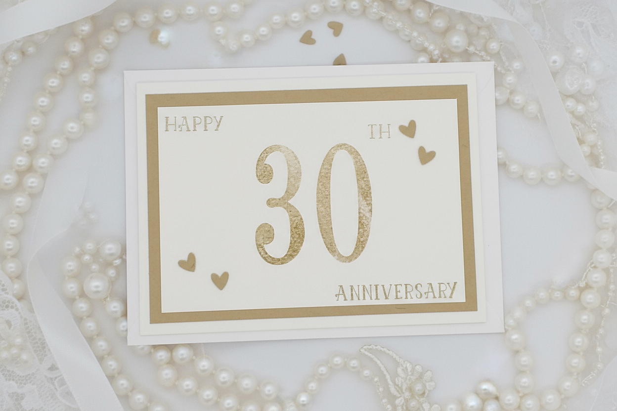 30th Anniversary Card