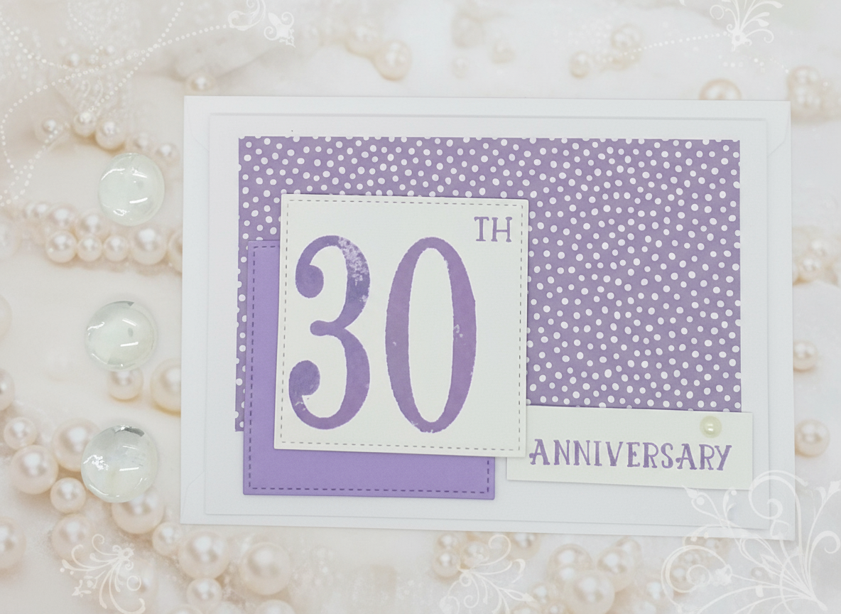 30th Anniversary Card