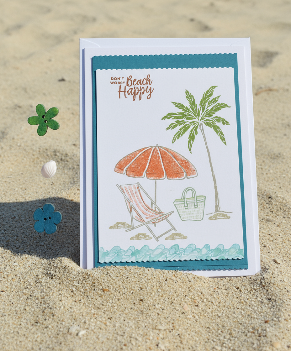 Beach Happy Card