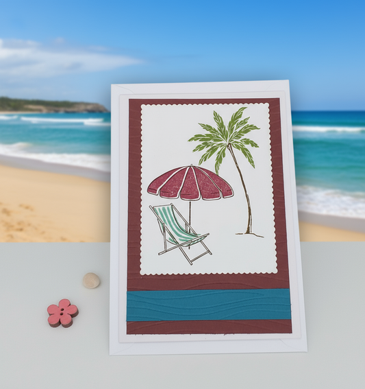 Beach Scene Card