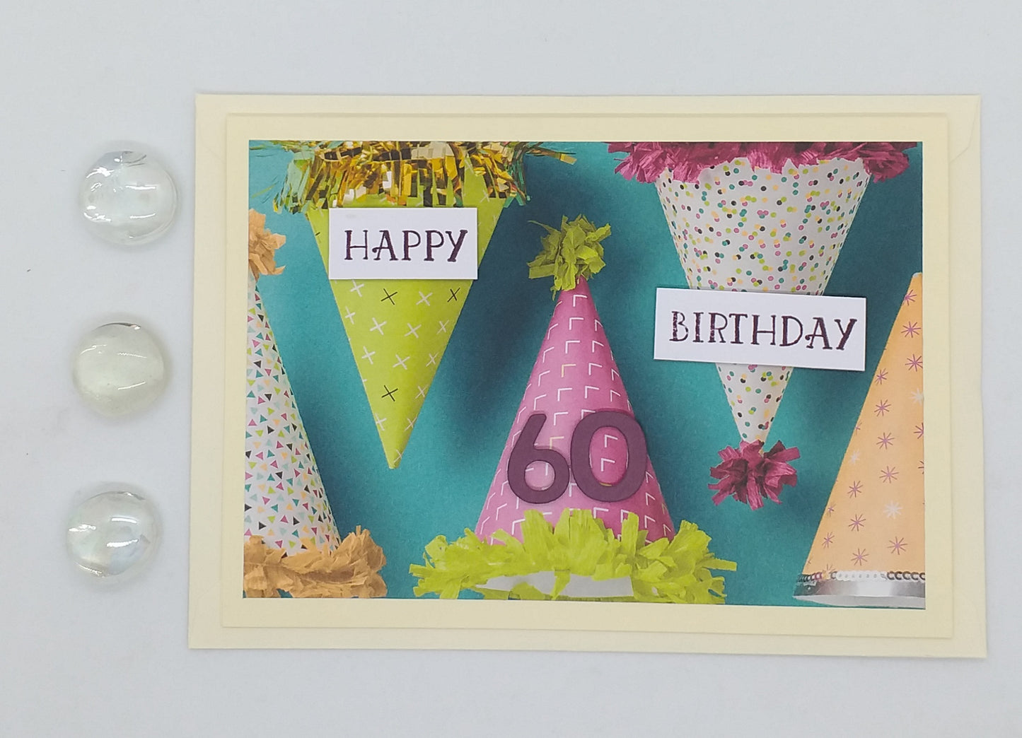 60th Birthday Party Hat Card