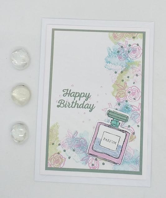 Happy Birthday Parfum Card