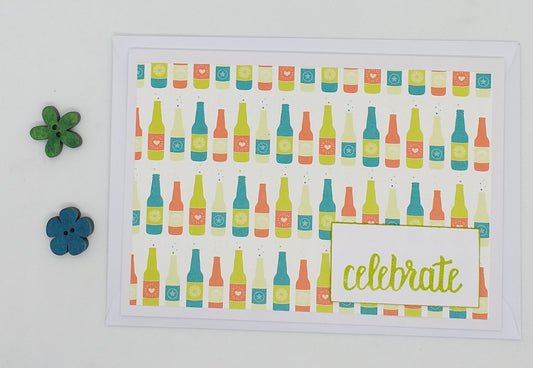 Celebrate Bottles Card
