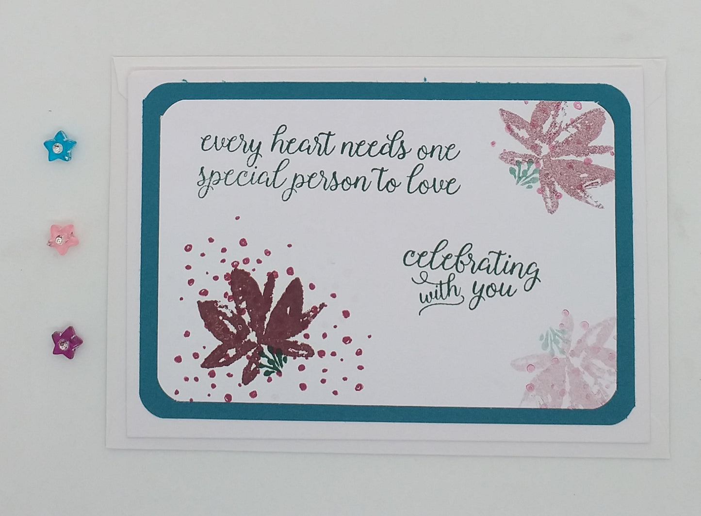 Celebrating with You Floral Card