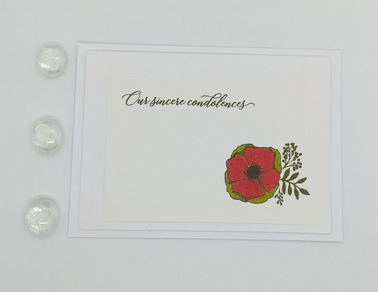 Our Sincere Condolences - Poppy