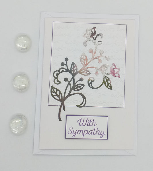With Sympathy - Floral - Lilac